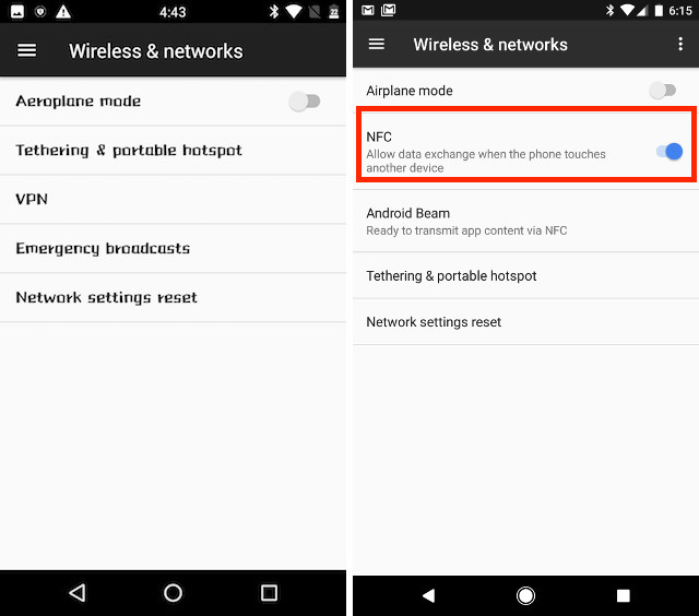 Moto G3 (à gauche), et Google Pixel (à droite)
