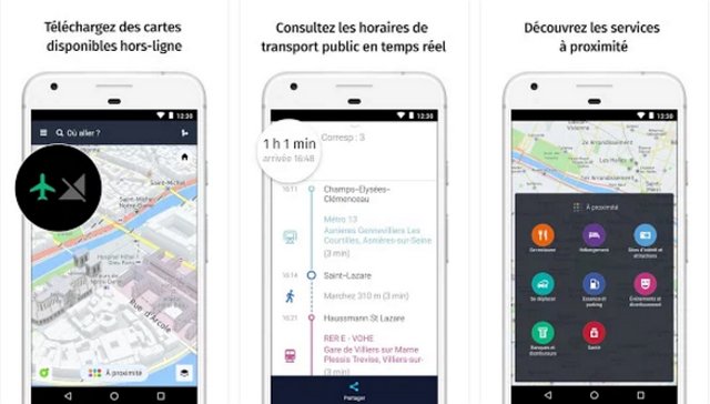 application gps pour android hors ligne
