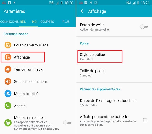 Comment Changer De Police Sur Android Comment modifier la police d’écriture sur un appareil Android