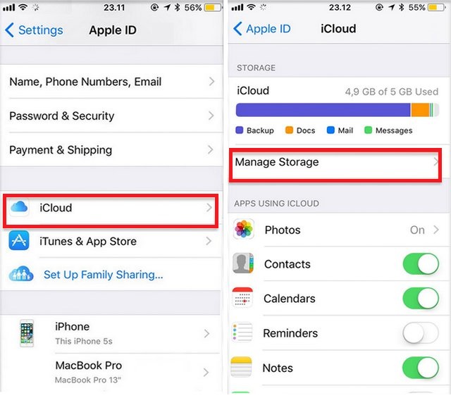 comment liberer espace ios