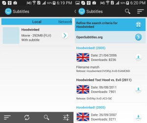 add subtitles to video app android