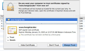 ssl-trust