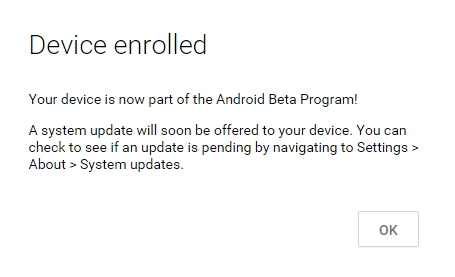 Android-Beta-Program-enroll