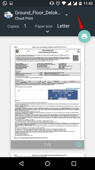 Android-print-preview