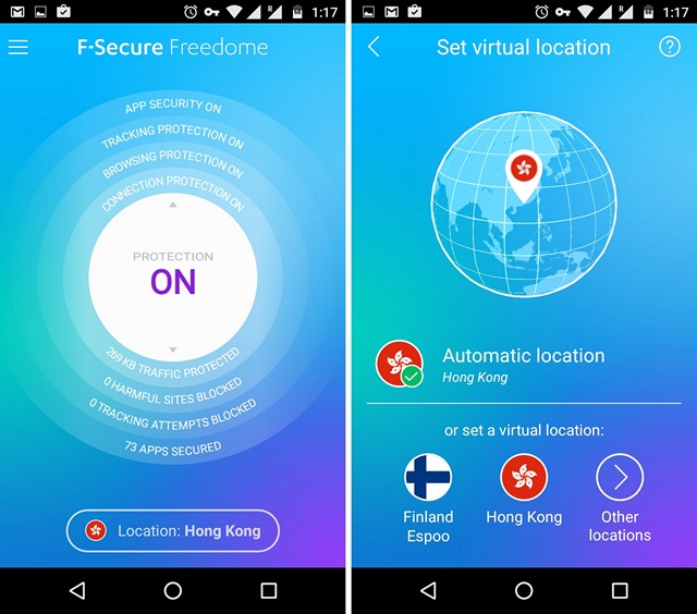 Freedome-VPN-Android-app