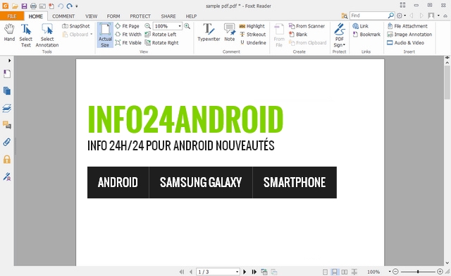 7 Meilleur logiciel PDF Reader (gratuit et payant)  Info24Android
