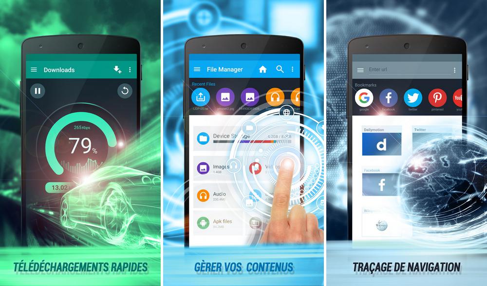 Gestionnaire de téléchargement pour Android