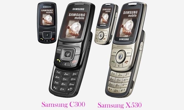 Samsung C300 et X530 lancés en Inde