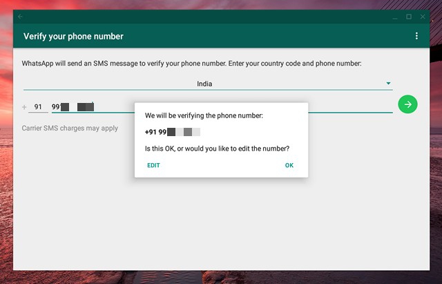 WhatsApp-number-verification