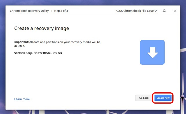 Create-Recovery-Image-Chromebook