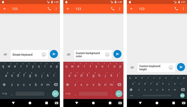 Simple Keyboard - Meilleur clavier pour Android