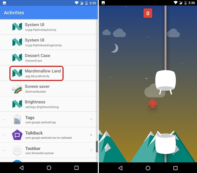 Android-Nougat-Flappy-Droid
