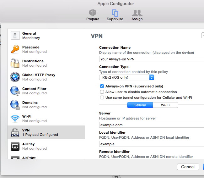 Comment activer VPN sur un iPhone ou iPad 6