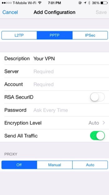Comment se connecter à un réseau privé virtuel sur iPhone ou iPad 1