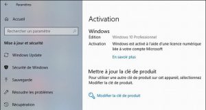 Comment utiliser votre licence gratuite Windows 10