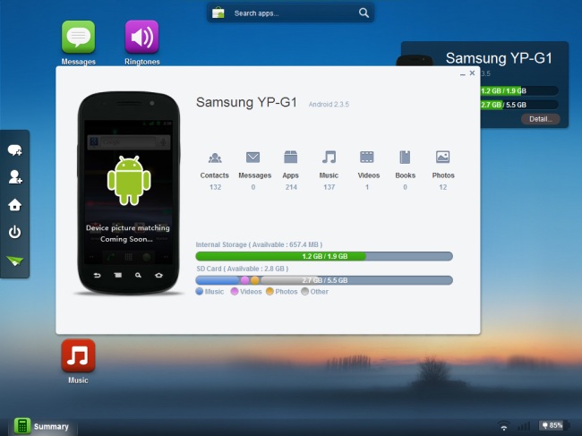 Controlez votre Android à partir d'un navigateur avec AirDroid 5