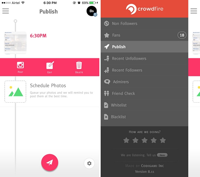 Crowdfire-app
