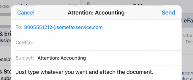 Fax un document à partir de votre Smartphone 2