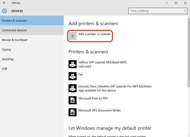 Windows-10-add-printer