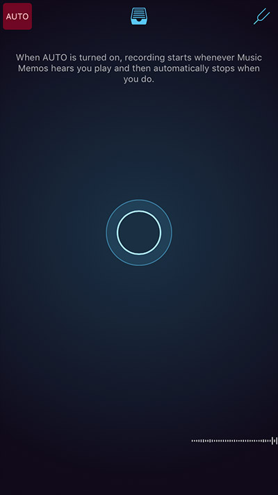 activer l'enregistrement automatique de musique App iPhone 2