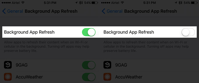 améliorer iOS 10 Autonomie de la batterie 2