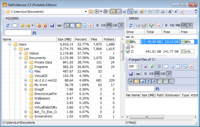 analyser l'espace disque dur sur votre PC Windows 8