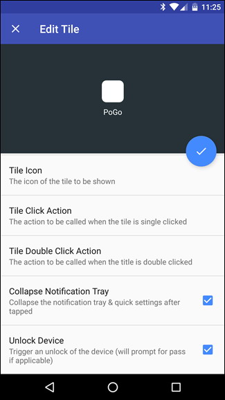 créer sur mesure Tiles pour Quick Settings Menu Android 18