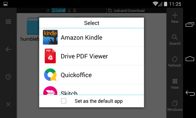 gérer les fichiers et utiliser le système de fichiers sur Android 2