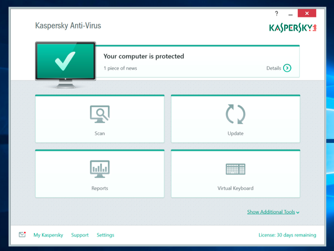 le meilleur antivirus pour Windows 10 2