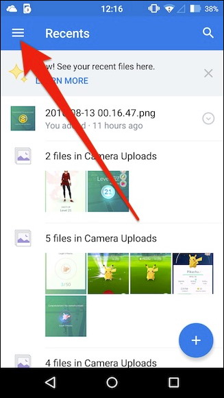 télécharger automatiquement les photos de votre téléphone à Dropbox