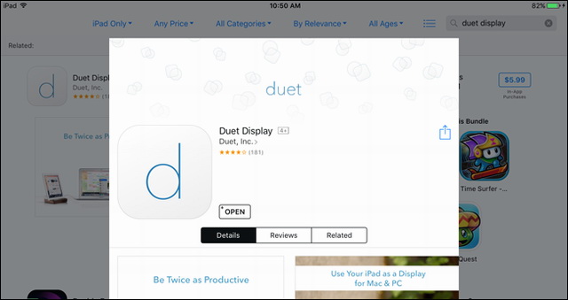 utiliser votre iPad comme second moniteur