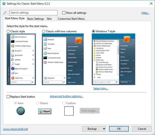 Apportez Le menu Démarrer de Windows 7 vers Windows 10 -2