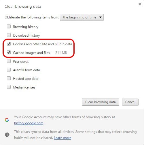 Chrome-Clear-Cookies-and-Cache