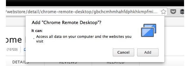 Chrome Remote Desktop