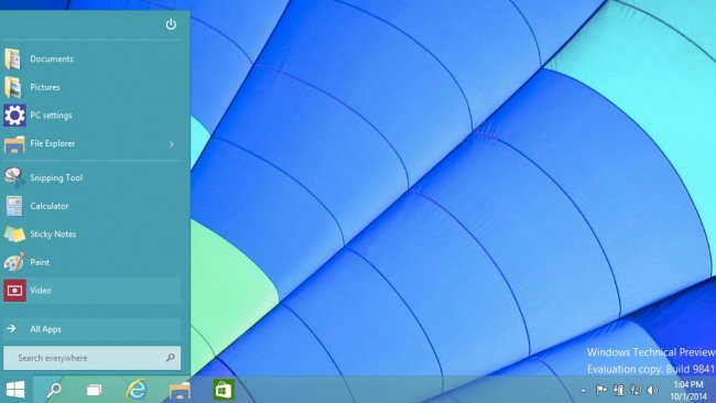 Comment faire le menu Démarrer de Windows 10 22