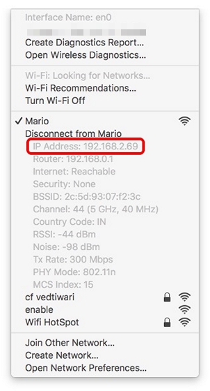 Mac-IP-Address