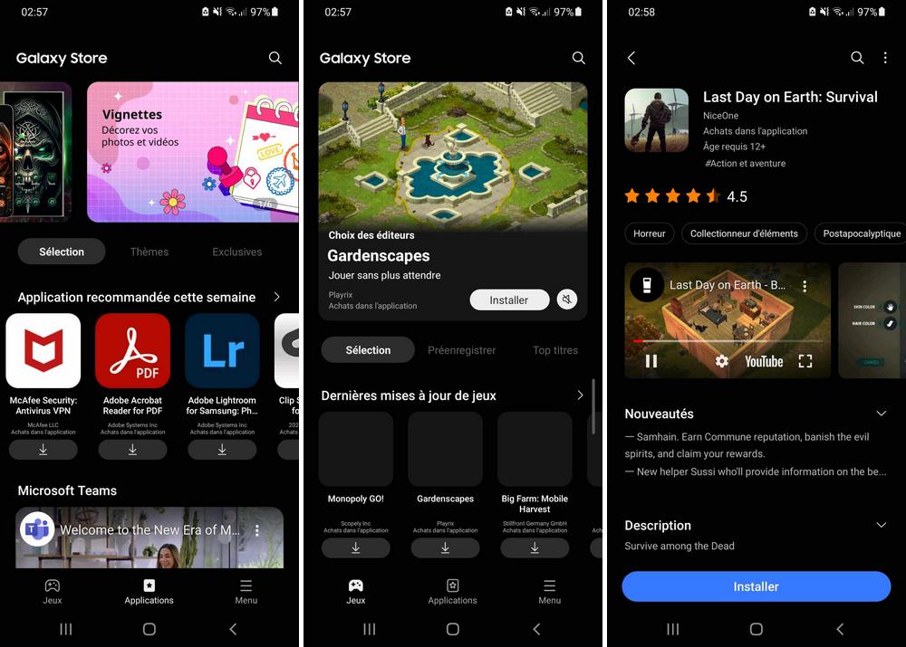 Samsung Galaxy Store