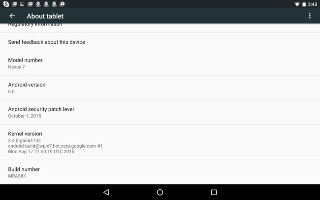 Trouver votre Android Version Nombre 4