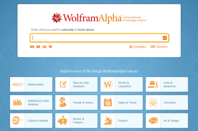 Wolfram-Alpha