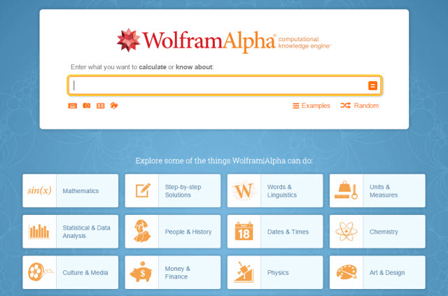 Wolfram-Alpha