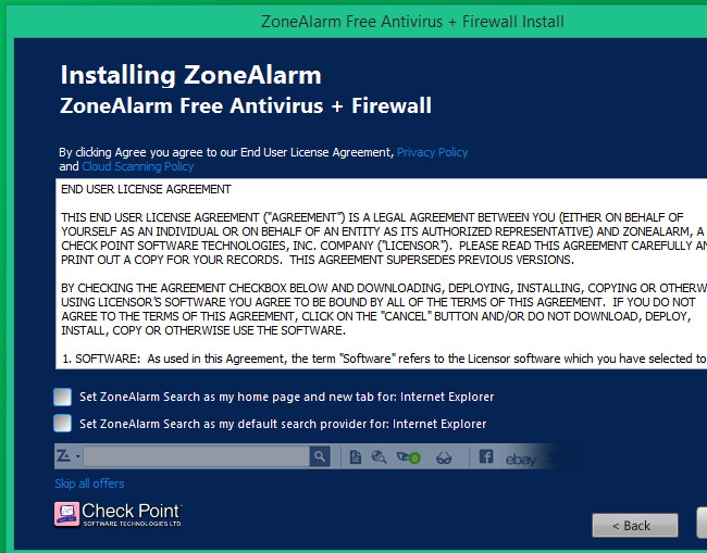 ZoneAlarm Free Antivirus