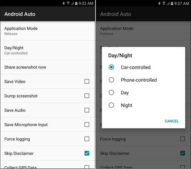activer les paramètres de développeur sur Android Auto 3