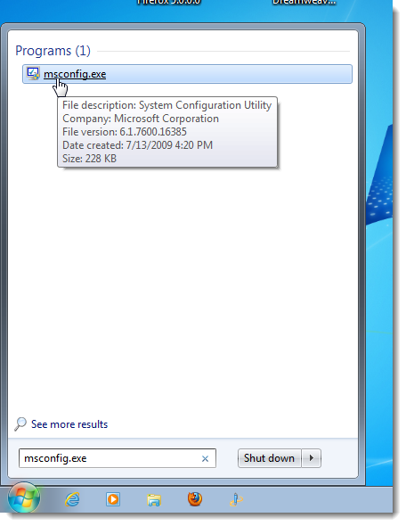 désactiver les programmes de démarrage dans Windows 1