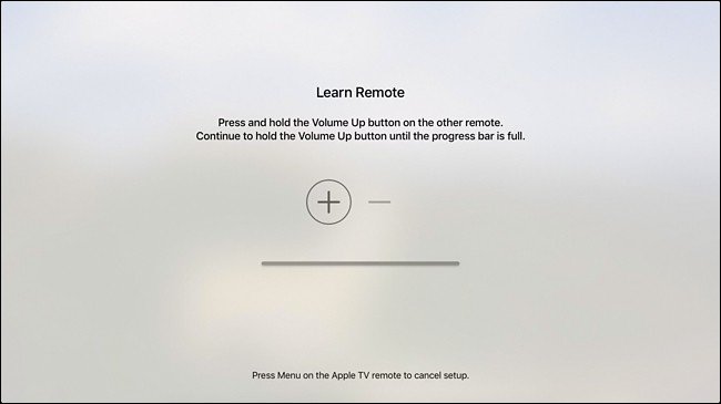 le bouton Volume Up apple TV