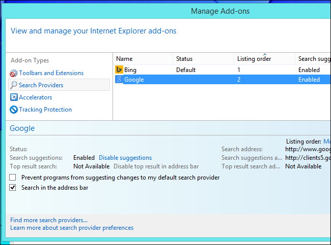 moteur de recherche par défaut sur téléphone ou tablette 5