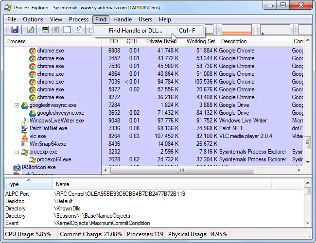 supprimer, déplacer ou renommer les fichiers verrouillés dans Windows 2