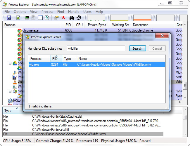 supprimer, déplacer ou renommer les fichiers verrouillés dans Windows 4