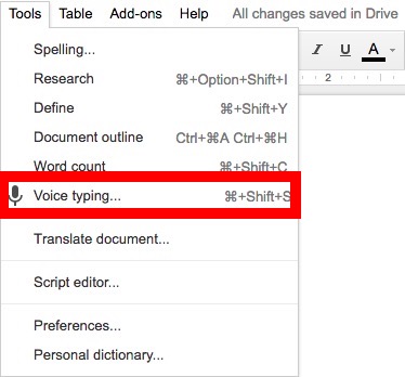 voice-typing