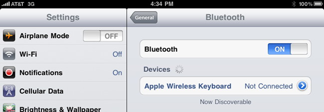 Désactiver Bluetooth Si vous n'avez pas besoin