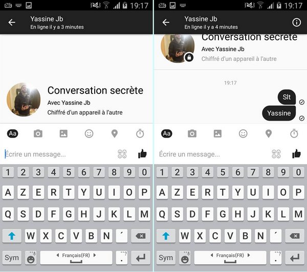 Facebook Messenger Secret Conversations